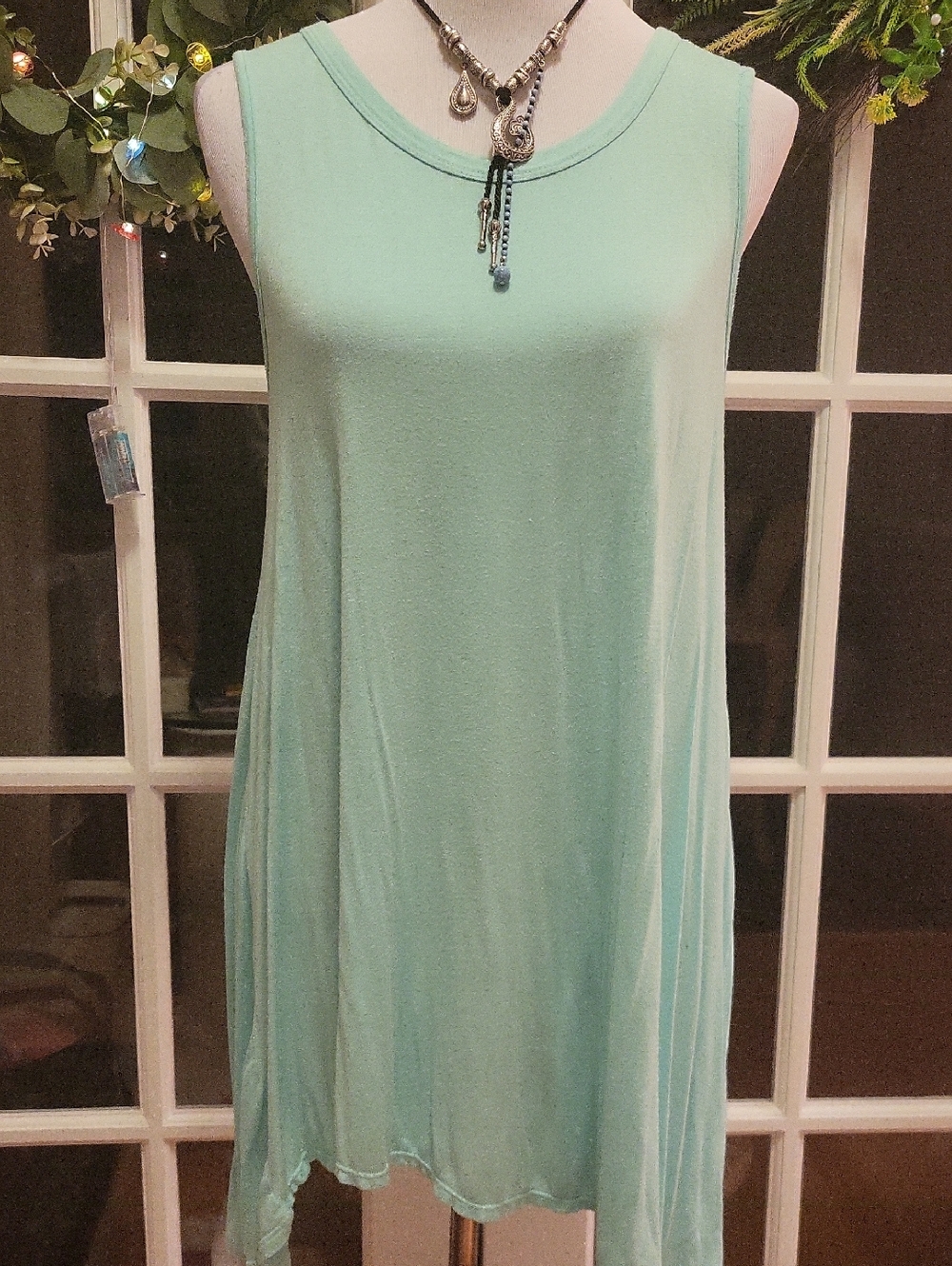 Acemi Mint Crewneck Tank